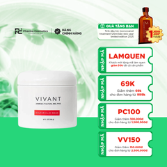 VIVANT SULFUR CLAY MASK / MẶT NẠ TRỊ LIỆU VÀ GIẢI ĐỘC ĐỂ CHỐNG LẠI VI KHUẨN GÂY MỤN