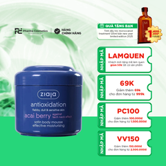 ZIAJA ACAI BERRY SATIN BODY MOUSSE EFFECTIVE MOISTURISING / KEM DƯỠNG THỂ CHỐNG OXY HÓA