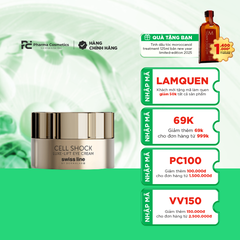 SWISS LINE CELL SHOCK LUXE-LIFT EYE CREAM/ KEM DƯỠNG MẮT NÂNG CƠ, GIẢM NHĂN, QUẦNG THÂM (15ML)