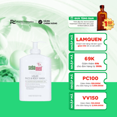 SEBAMED SENSITIVE LIQUID FACE & BODY WASH / SỮA RỬA MẶT & TẮM TOÀN THÂN 
