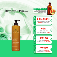 NUXE RÊVE DE MIEL FACE AND BODY ULTRA RICH CLEANSING GEL / GEL LÀM SẠCH DA MẶT & TOÀN THÂN