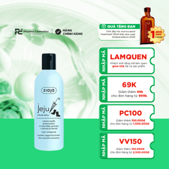 ZIAJA JEJU BLACK SHOWER GEL / GEL TẮM THAN HOẠT TÍNH NGỪA VIÊM DA TIẾT BÃ, VIÊN NANG LÔNG TOÀN THÂN