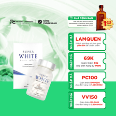 RIBETO SUPER WHITE / VIÊN UỐNG HỖ TỢ LÀM SÁNG DA, CHỐNG NẮNG, GIẢM THÂM NÁM