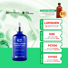 HISTOLAB HYALURON COMPLEX AMPOULE 62% 150ML / TINH CHẤT DƯỠNG ẨM, TĂNG ĐỘ ĐÀN HỒI DA, KÍCH THÍCH TÁI TẠO TẾT BÀO DA