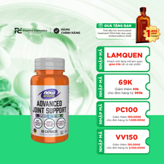 NOW FOODS ADVANCED JOINT SUPPPORT / VIÊN NANG HỖ TRỢ XƯƠNG KHỚP