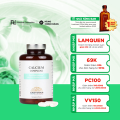 SANTERRA CALCIUM COMPLEXE / VIÊN UỐNG BỔ SUNG CANXI HỮU CƠ ( THUẦN CHAY)