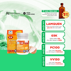 DEEP BLUE HEALTH 3X JOINT DEFENSE WITH NEM / VIÊM BỔ XƯƠNG KHỚP, GIẢM ĐAU KHỚP
