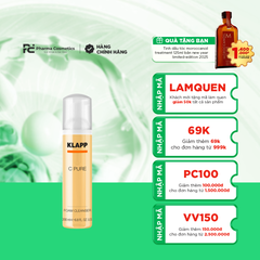 KLAPP C PURE FOAM CLEANSER / BỌT RỬA MẶT PHỨC HỢP VITAMIN C