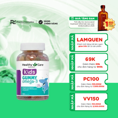 HEALTHY CARE KID GUMMY OMEGA-3 / KẸO GUMMY GIÚP BỔ SUNG DHA HỖ TRỢ PHÁT TRIỂN TRÍ NÃO