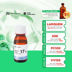MD: PEEL AZELAIC 17% + SALICYLIC 20% / THAY DA SINH HỌC ĐIỀU TRỊ MỤN CẤP 1,2 & LÀM SÁNG DA