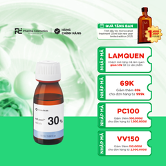 MD: PEEL SALICYLIC 30% / THAY DA SINH HỌC ĐIỀU TRỊ MỤN VIÊM, SƯNG, MỦ