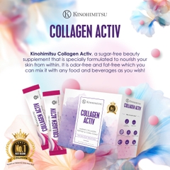 KINOHIMITSU ACTIV 5G / BỘT UỐNG TRẮNG DA, PHỤC HỒI DA SẪM MÀU