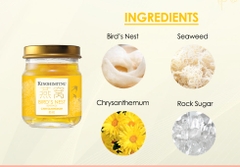 KINOHIMITSU BIRD’S NEST WITH CHRYSANTHEMUM 75G / NƯỚC YẾN THƯỢNG HẠNG CẢI THIỆN THỊ LỰC, GIẢI ĐỘC