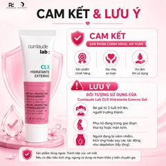 Cumlaude Lab CLX Hidratante Externo Gel: Gel Dưỡng Ẩm, Làm Dịu & Bảo Vệ Vùng Kín Toàn Diện