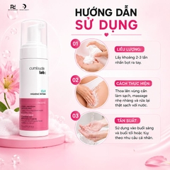 Cumlaude Lab CLX Intimate Hygiene Cleansing Mousse: Bọt Vệ Sinh Phụ Khoa  Làm Sạch Nhẹ Nhàng, Kháng Khuẩn & Bảo Vệ Vùng Kín