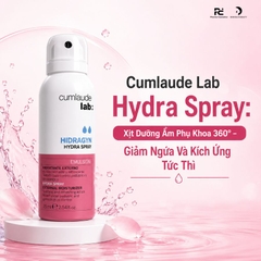 Cumlaude Lab Hydra Spray: Xịt Dưỡng Ẩm Phụ Khoa 360° – Giảm Ngứa Và Kích Ứng Tức Thì Chỉ Sau 5 Giây
