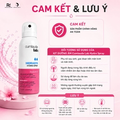 Cumlaude Lab Hydra Spray: Xịt Dưỡng Ẩm Phụ Khoa 360° – Giảm Ngứa Và Kích Ứng Tức Thì Chỉ Sau 5 Giây