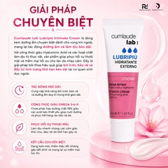 Cumlaude Lab Lubripiù Intimate Cream: Gel Bôi Phụ Khoa Tăng Cường Dưỡng Ẩm & Giảm Khô Rát Vùng Kín