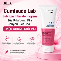 Cumlaude Lab Lubripiù Intimate Hygiene: Sữa Rửa Vùng Kín Chuyên Biệt Cho Triệu Chứng Khô Rát