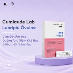 Cumlaude Lab Lubripiù Óvulos: Viên Đặt Âm Đạo Dưỡng Ẩm, Giảm Khô Rát & Phục Hồi Niêm Mạc