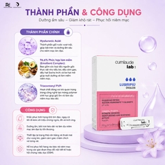 Cumlaude Lab Lubripiù Óvulos: Viên Đặt Âm Đạo Dưỡng Ẩm, Giảm Khô Rát & Phục Hồi Niêm Mạc