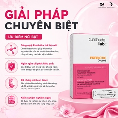 Cumlaude Lab Prebiotic Vaginal Ovules: Viên Đặt Phụ Khoa Ngăn Ngừa Tái Phát Viêm Nhiễm & Cân Bằng Hệ Vi Sinh