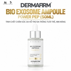 DERMAFIRM BIO EXOSOME AMPOULE POWER PEP / TINH CHẤT TRẺ HÓA XÓA NHĂN ĐA TẦNG ( 50ML)