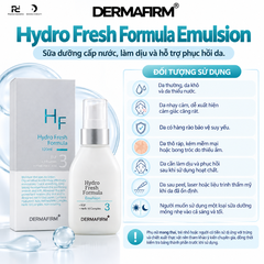 DERMAFIRM Hydro Fresh Formula Emulsion – Sữa dưỡng cấp nước, làm dịu và hỗ trợ phục hồi da