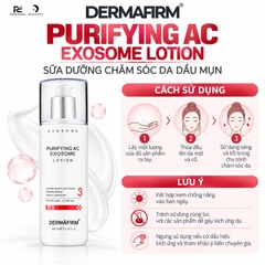 DERMAFIRM PURIFYING AC EXOSOME LOTION / SỮA DƯỠNG CHĂM SÓC DA DẦU MỤN