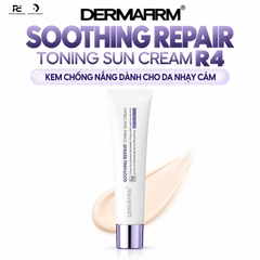 DERMAFIRM SOOTHING REPAIR TONING SUN CREAM R4 / KEM CHỐNG NẮNG CHO DA NHẠY CẢM