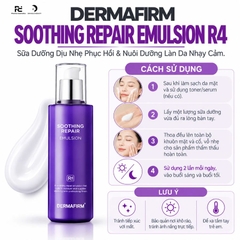 DERMAFIRM SOOTHING REPAIR EMULSION R4 / SỮA DƯỠNG PHỤC HỒI DA