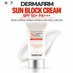 DERMAFIRM SUN BLOCK CREAM SPF 50+ PA+++ / KEM CHỐNG NẮNG CHO MỌI LÀN DA