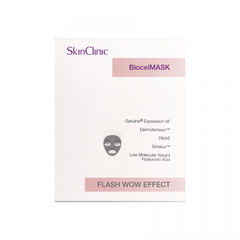 SKINCLINIC BIOCELMASK FLASH WOW EFFECT: Mặt Nạ Sinh Học - Tái Tạo & Nâng Cơ Da Tức Thì
