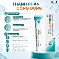 Gel Trị Mụn Klenadap Plus: Giải Pháp "Kép" Cho Mụn Viêm & Mụn Nội Tiết
