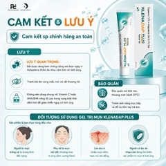 Gel Trị Mụn Klenadap Plus: Giải Pháp "Kép" Cho Mụn Viêm & Mụn Nội Tiết