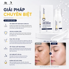 HYAESTIC 0,5% BHA & 10% AZE CREAM: Kem Dưỡng Hỗ Trợ Giảm Mụn & Sáng Da, Phục Hồi Làn Da Tươi Tắn