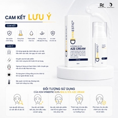 HYAESTIC 0,5% BHA & 10% AZE CREAM: Kem Dưỡng Hỗ Trợ Giảm Mụn & Sáng Da, Phục Hồi Làn Da Tươi Tắn