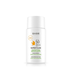 BABE SUPER FLUID MATTIFYING SUNSCREEN SPF 50 / KEM CHỐNG NẮNG PHỔ RỘNG, KIỂM SOÁT DẦU