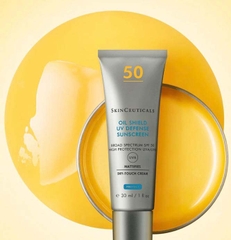 SKINCEUTICALS OIL SHIELD UV DEFENSE SUNSCREEN SPF 50: Chống Nắng Phổ Rộng, Kiểm Soát Dầu Hiệu Quả Cho Da Dầu Mụn