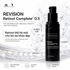 REVISION Retinol Complete® 0.5 – Tinh Chất Dưỡng Sáng, Làm Mịn Bề Mặt Da Và Ngăn Ngừa Dấu Hiệu Tuổi Tác