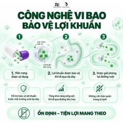 Lifestream Advanced Probiotics 30 Capsules – Men vi sinh đa chủng hỗ trợ tiêu hóa và sức khỏe đường ruột