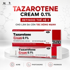 (Date 5/2027) Tazarotene Cream 0.1% – Giải Pháp Retinoid Mạnh Mẽ Cho Làn Da Mụn Và Lão Hóa