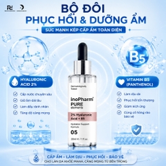 INOPHARM 2% HYALURONIC ACID + VITAMIN B5 SERUM: Tinh Chất Làm Dịu, Dưỡng Ẩm & Căng Mọng Cho Làn Da