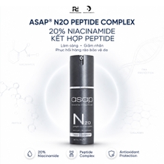 ASAP N20 PEPTIDE COMPLEX: Tinh Chất Phục Hồi, Giảm Nếp Nhăn & Tăng Cường Độ Đàn Hồi