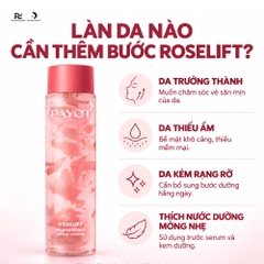 PAYOT Infusion Liftante Roselift Lifting Infusion: Nước Cân Bằng Nâng Săn & Tái Tạo Vẻ Tươi Trẻ Cho Làn Da