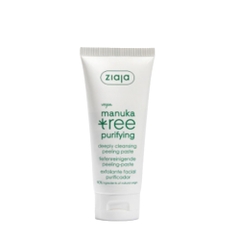 ZIAJA MANUKA TREE PURIFYING DEEPLY CLEANSING PEELING PASTE: Tẩy Tế Bào Chết & Mặt Nạ Đất Sét 3in1 Cho Da Dầu Mụn
