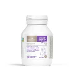 BioIsland Lysine Step Up For Youth: Viên Nhai Hỗ Trợ Tăng Chiều Cao, Ăn Ngon Và Phát Triển Toàn Diện Cho Trẻ