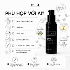 REVISION Retinol Complete® 0.5 – Tinh Chất Dưỡng Sáng, Làm Mịn Bề Mặt Da Và Ngăn Ngừa Dấu Hiệu Tuổi Tác