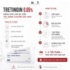 Assos Tre %0.05 Krem (30g) – Kem Bôi Giảm Mụn Trứng Cá, Tái Tạo Bề Mặt Da Về Tretinoin 0.05%