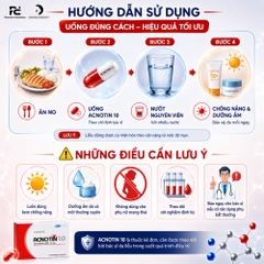 ACNOTIN 10 / THUỐC ĐIỀU TRỊ MỤN TRỨNG CÁ NẶNG 